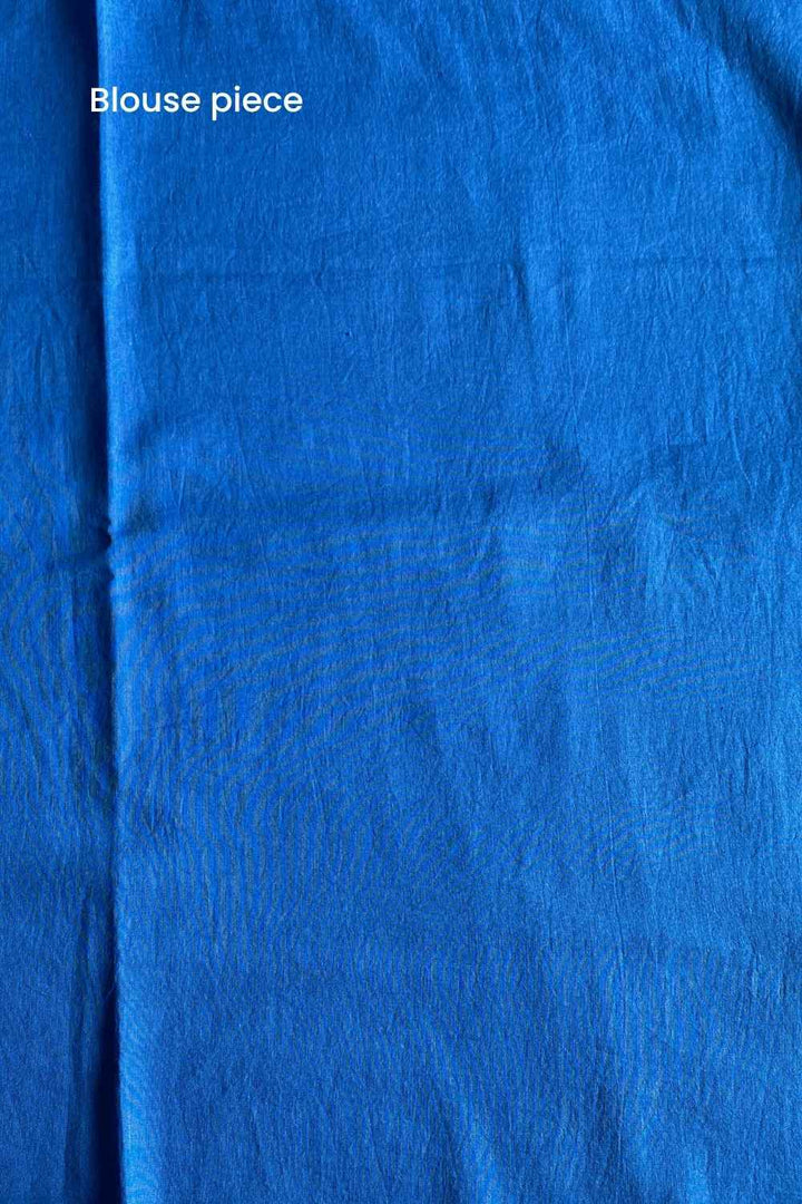 Zeenat Hand Block Print Mul Mul Cotton Saree