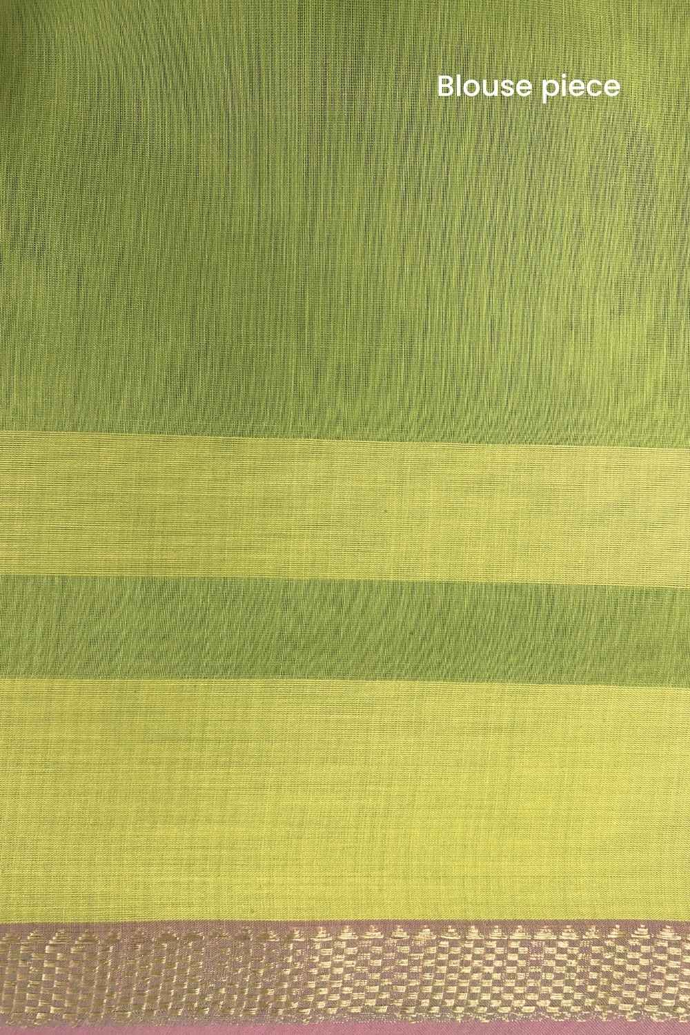 Green Pure Silk Cotton Maheshwari Saree