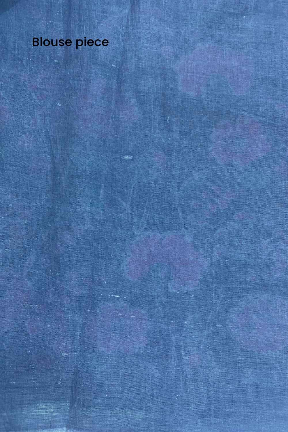 Breeze & Bloom Printed Mulmul Cotton Saree