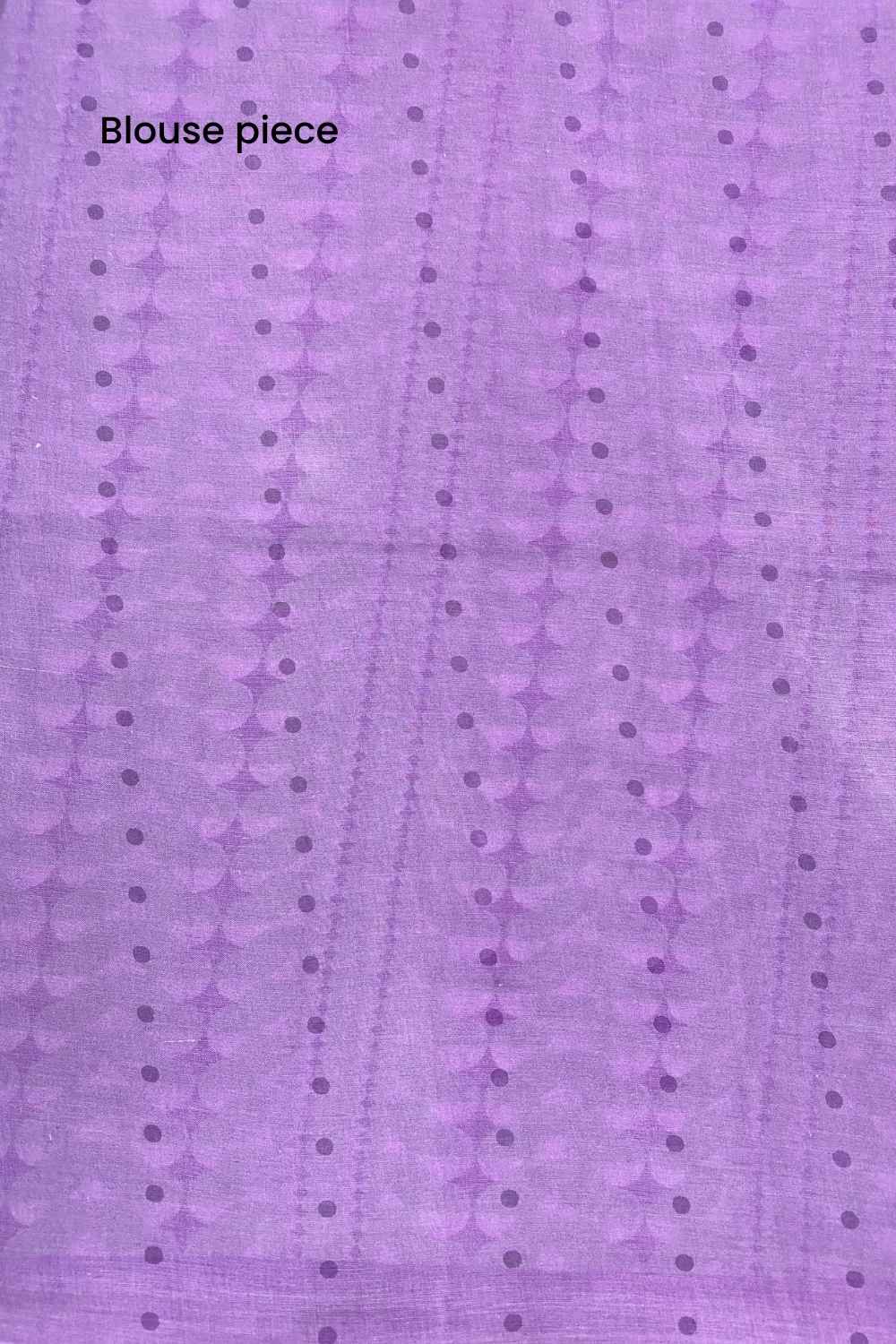 Canvas of Calm Printed Mulmul Cotton Pre-stitched Ready to Wear Saree with Pocket