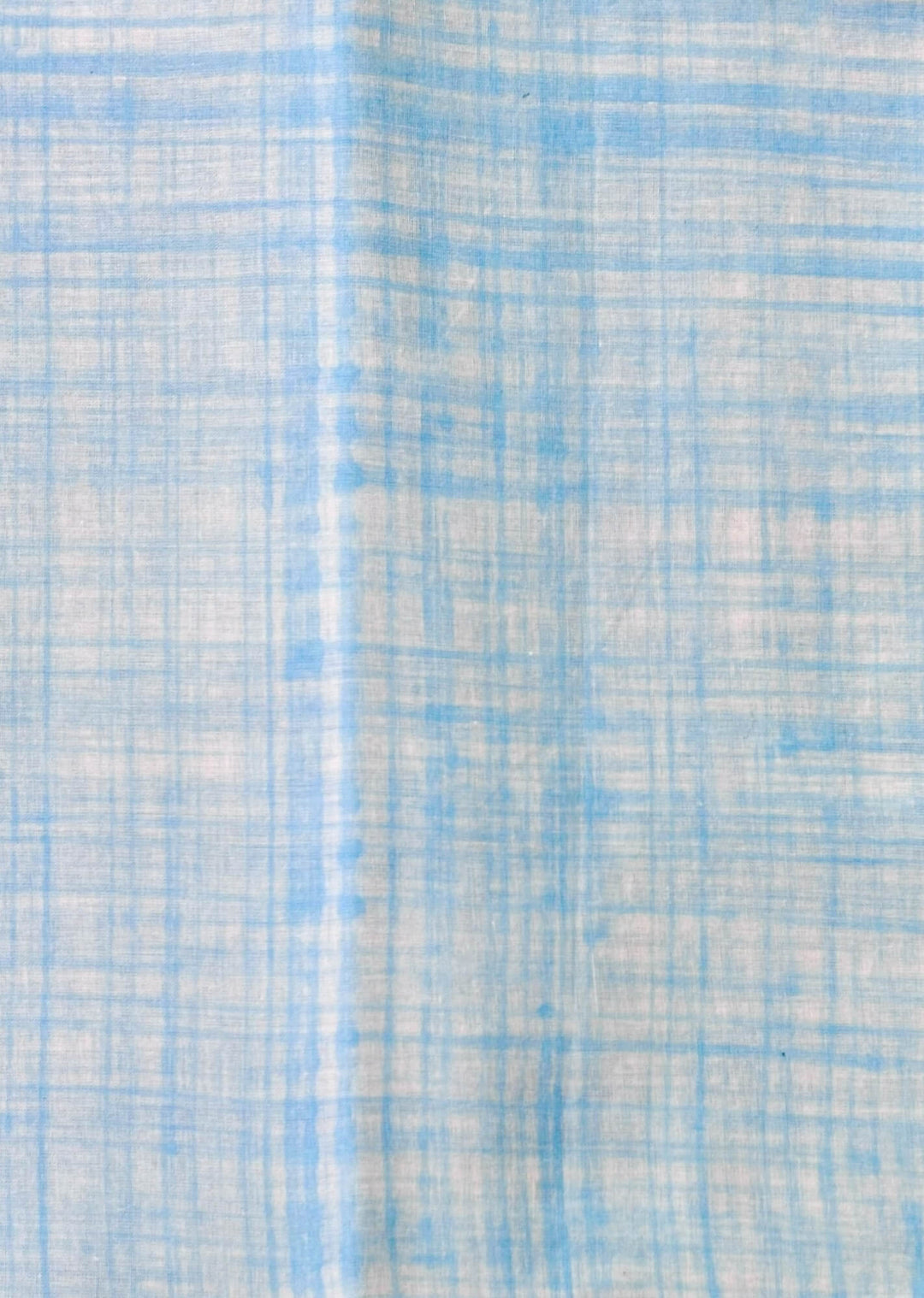 Rush Hour - Mul Cotton Hand Block Printed Saree