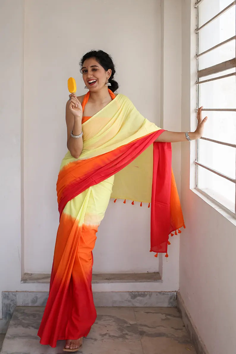 Why Cotton Ready-to-Wear Sarees Are the Smart Choice for Summer