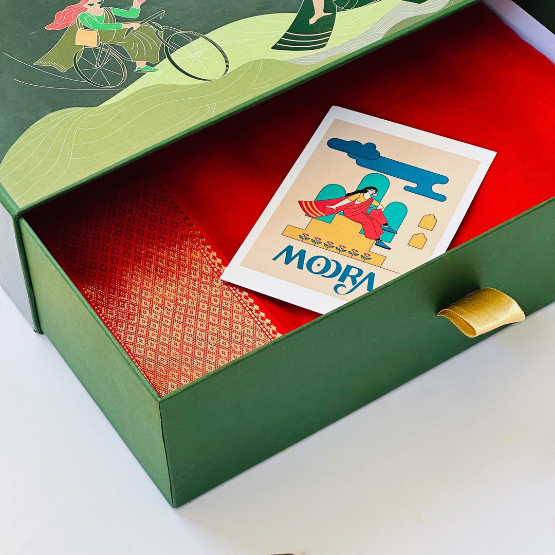Confused About What to Gift? Let Moora’s Saree Gift Boxes Do the Thinking