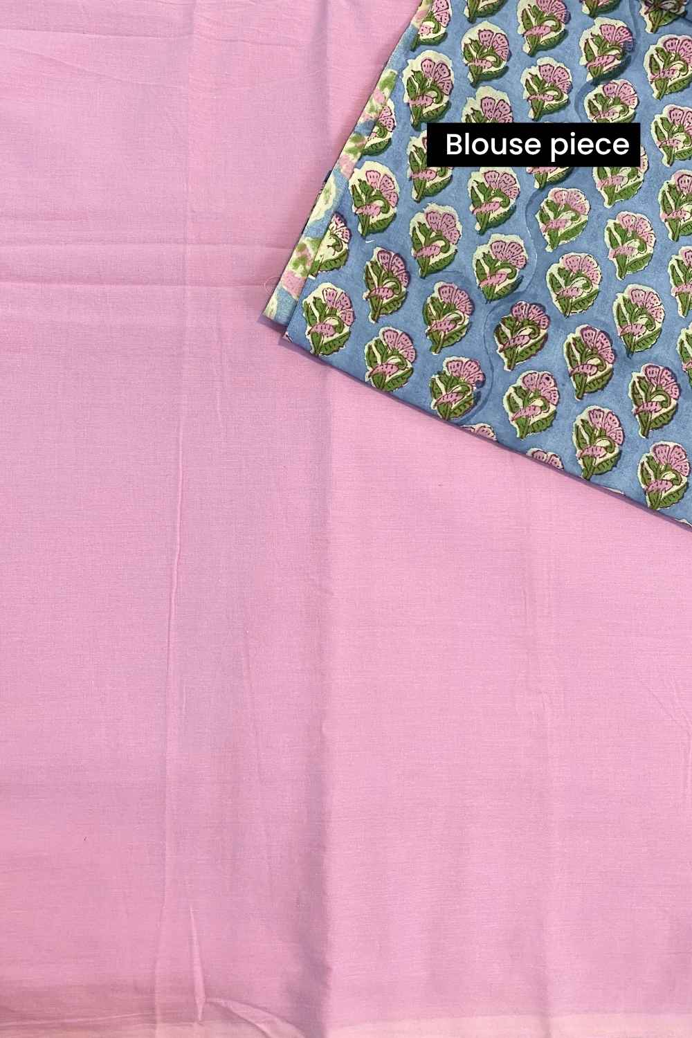 Candyfloss Pink - Mulmul Cotton Saree with Tassels