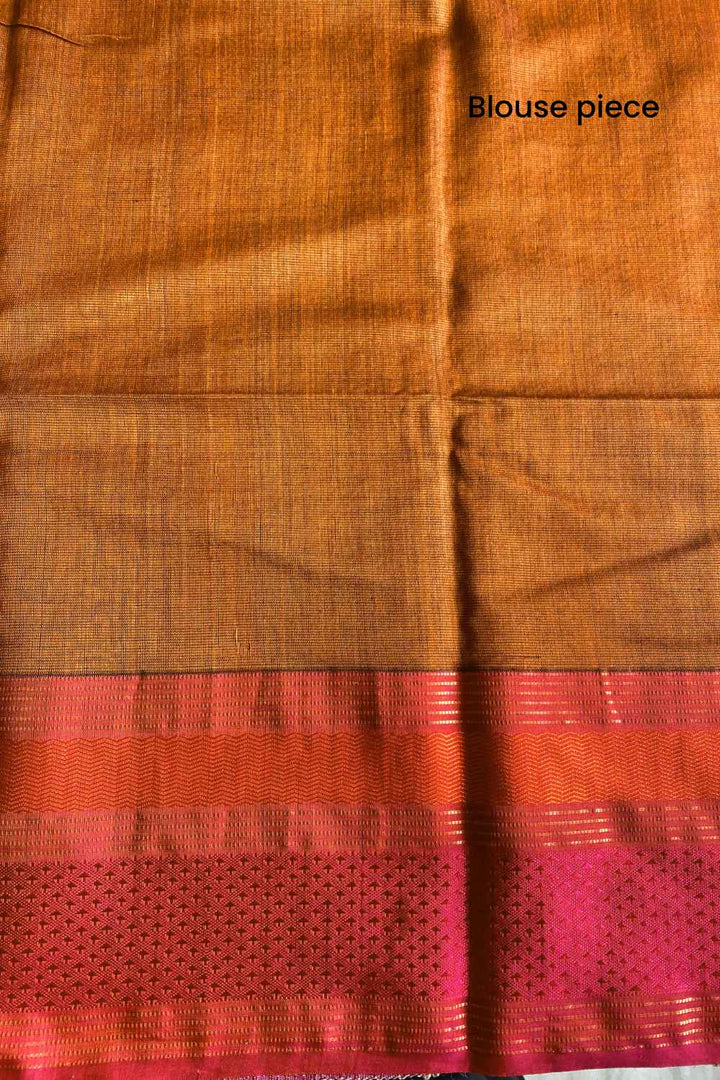 Janaki - Green Pure Silk Cotton Maheshwari Saree