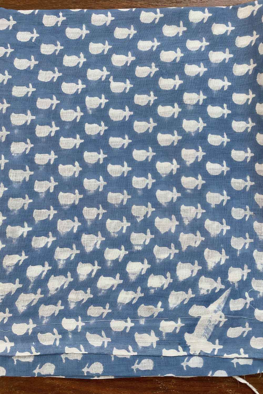 Morning Reverie Printed Mulmul Cotton Saree