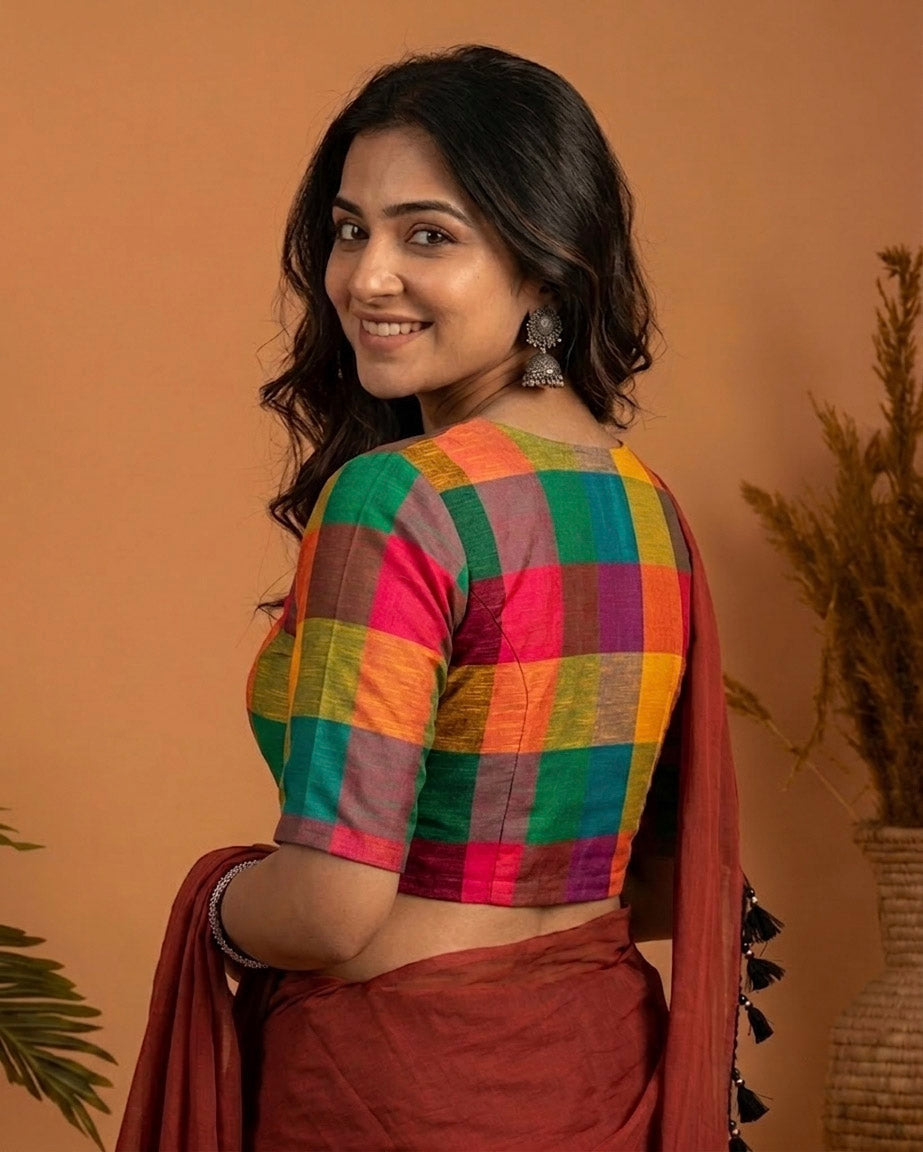 Timeless Blouse with Peter Pan Collar - Multicolor 2
