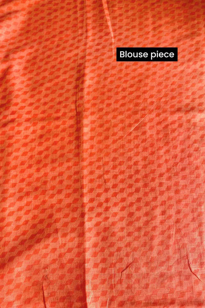 Afternoon Radio Printed Mulmul Cotton Saree
