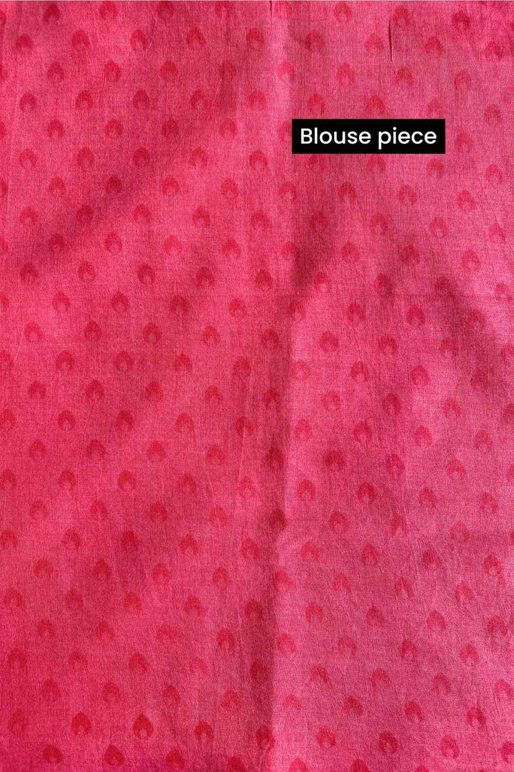 Forget me Not Printed Mulmul Cotton Saree