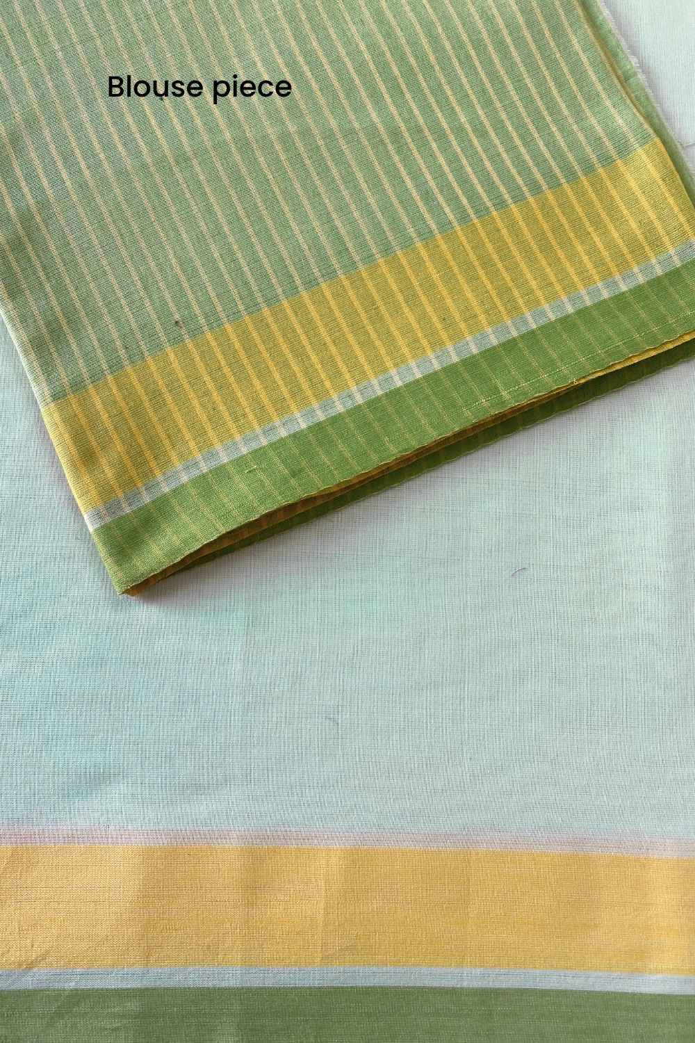 Subah - Handwoven Pure Mulmul Cotton Saree