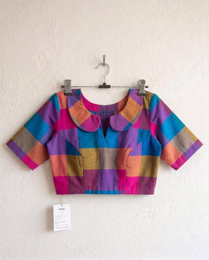 Timeless Blouse with Peter Pan Collar - Multicolor 4