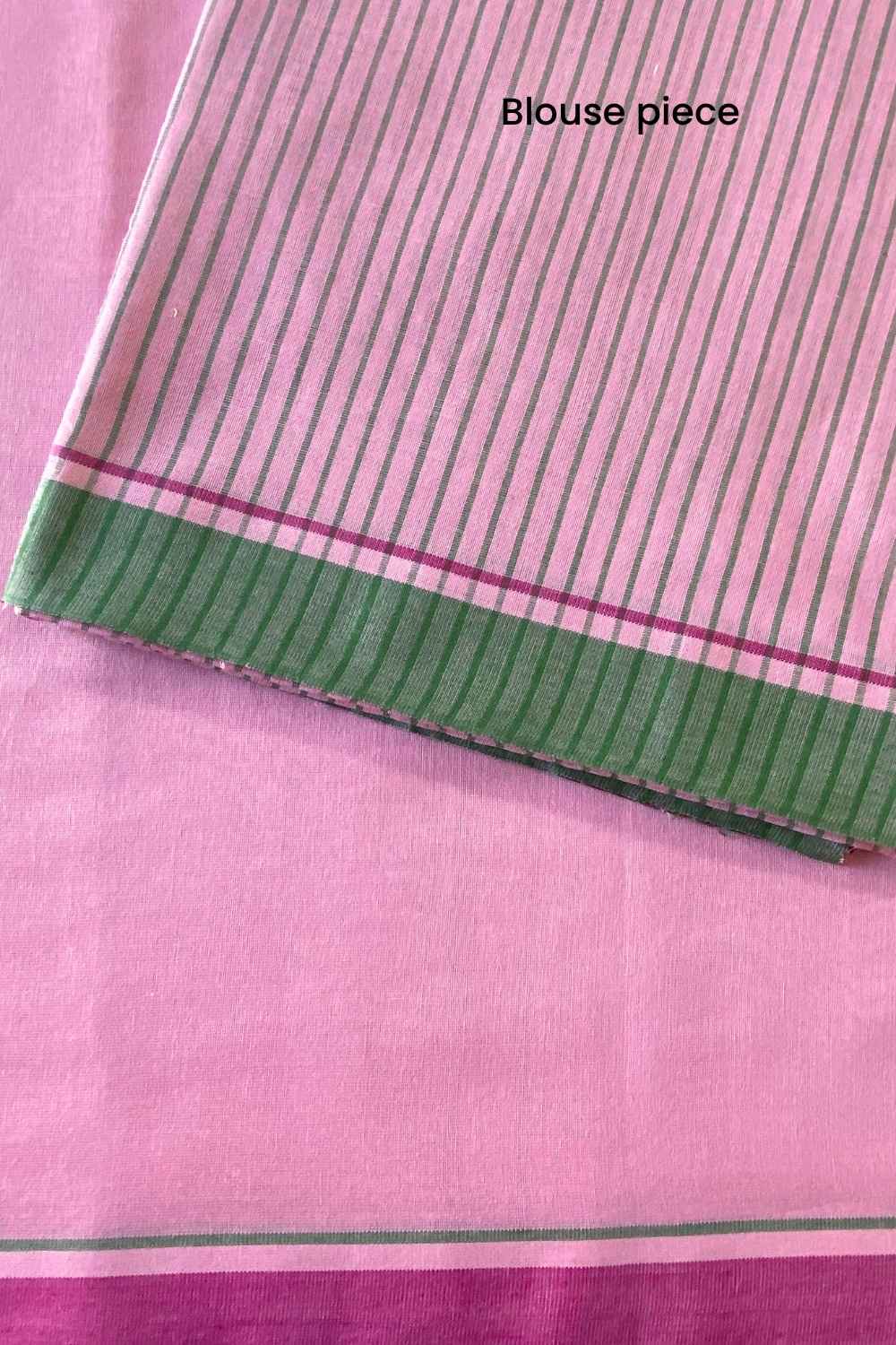 Seher - Handwoven Pure Mulmul Cotton Saree