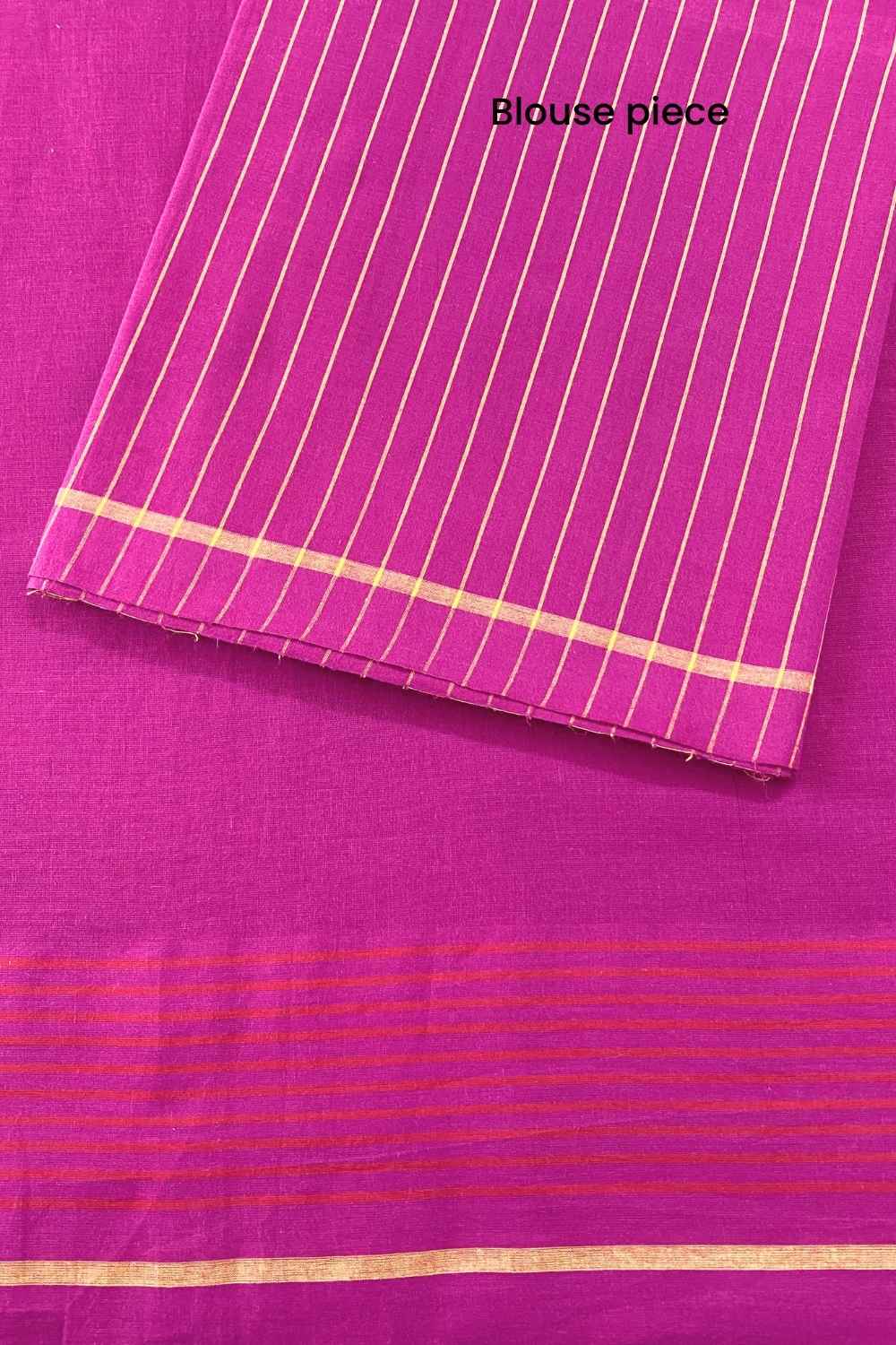 Meher -  Handwoven Pure Mulmul Cotton Saree