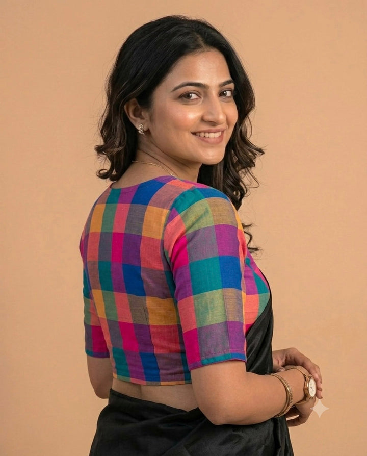 Timeless Blouse with Peter Pan Collar - Multicolor 4