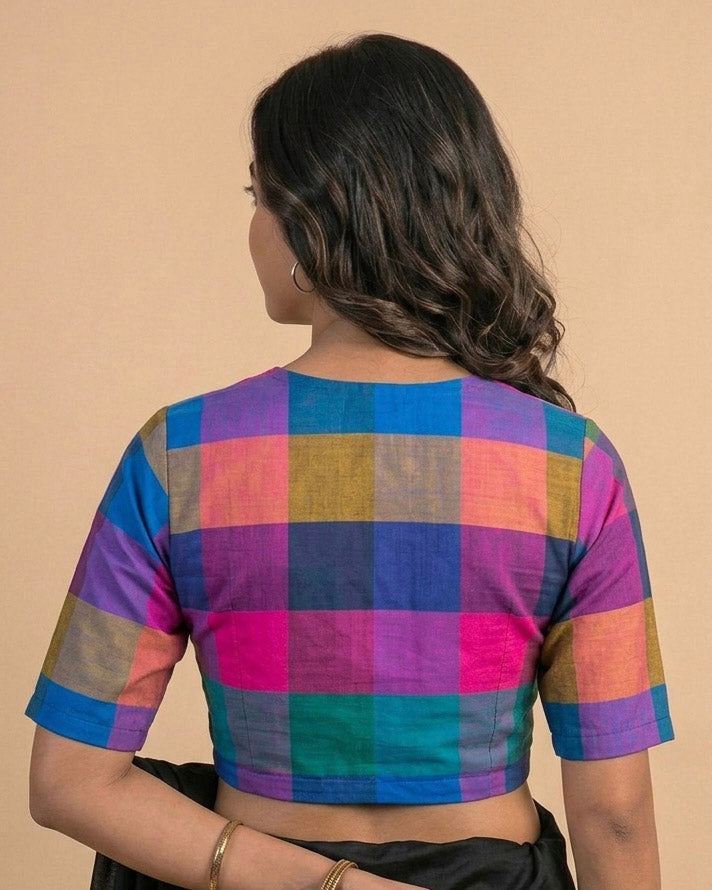 Timeless Blouse with Peter Pan Collar - Multicolor 4