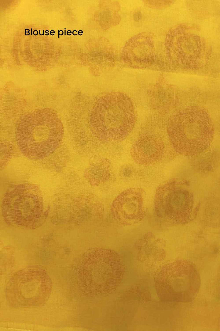 Sun-kissed Printed Mulmul Cotton Saree