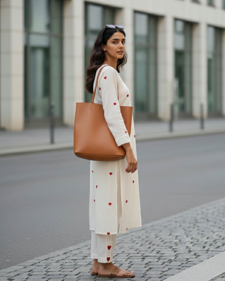 All Hearts Kota Doriya Pant and Kurta Set