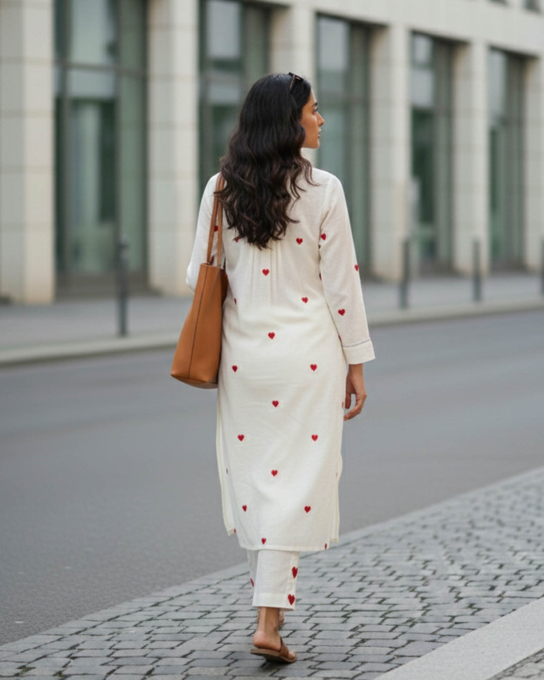 All Hearts Kota Doriya Pant and Kurta Set