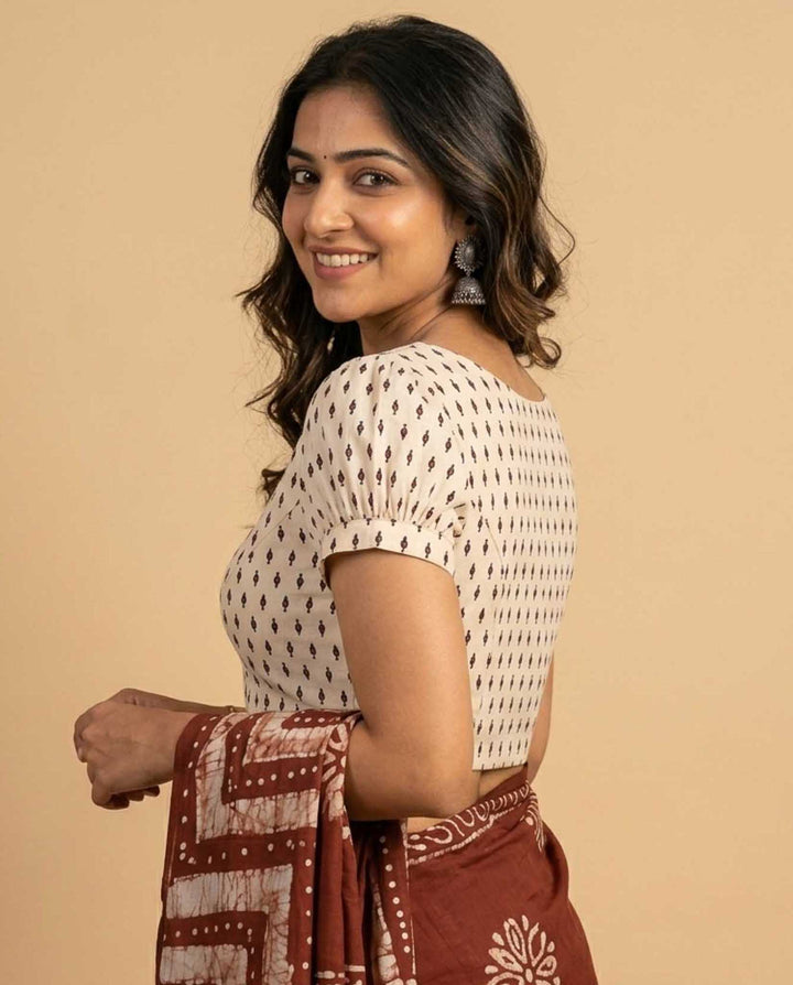 Printed Essentials Trio - Cotton Blouse Combo (Pack of 3)