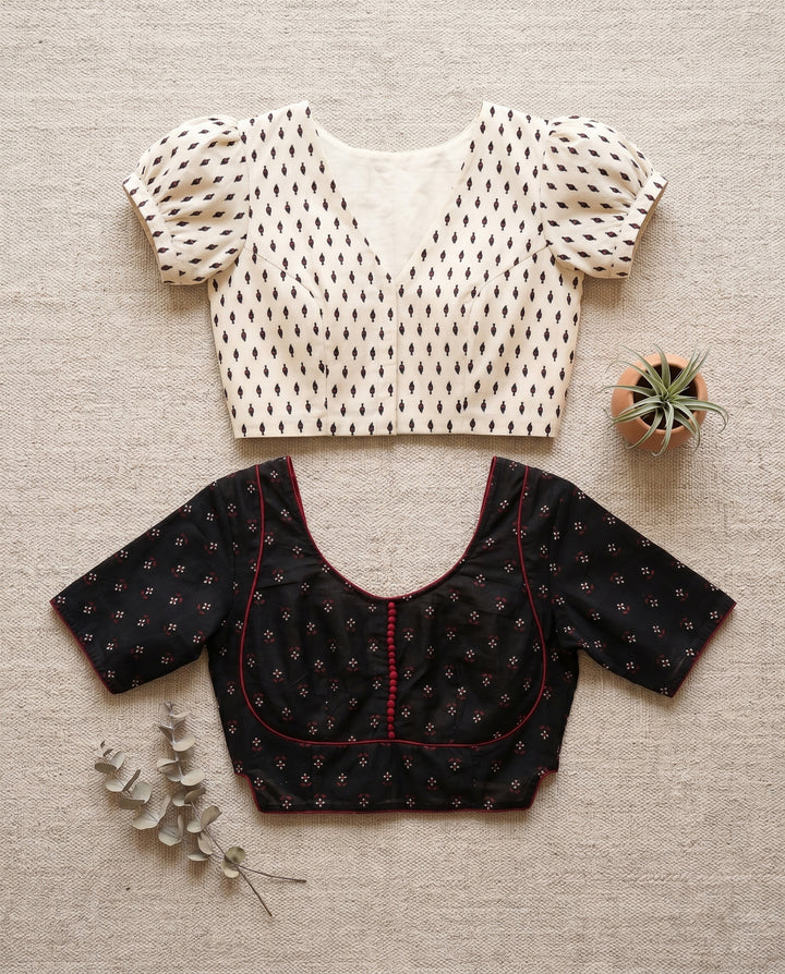 Easy Mornings- Cotton Blouse Combo (Pack of 2)