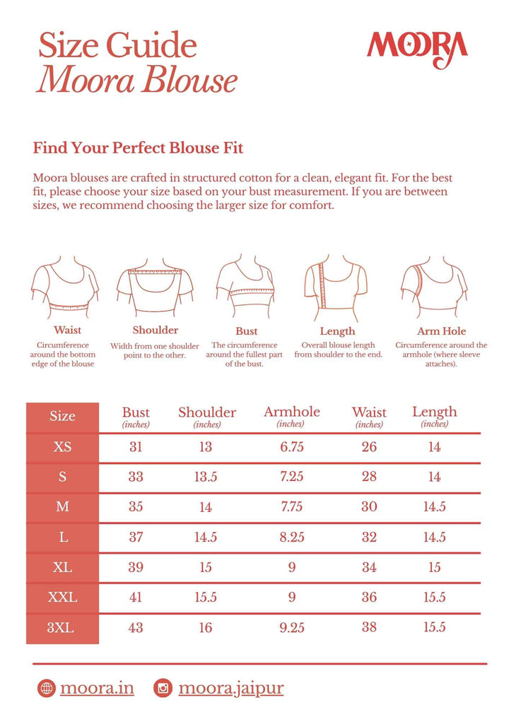 Black Cotton V neck Readymade Blouse with Elbow Sleeves