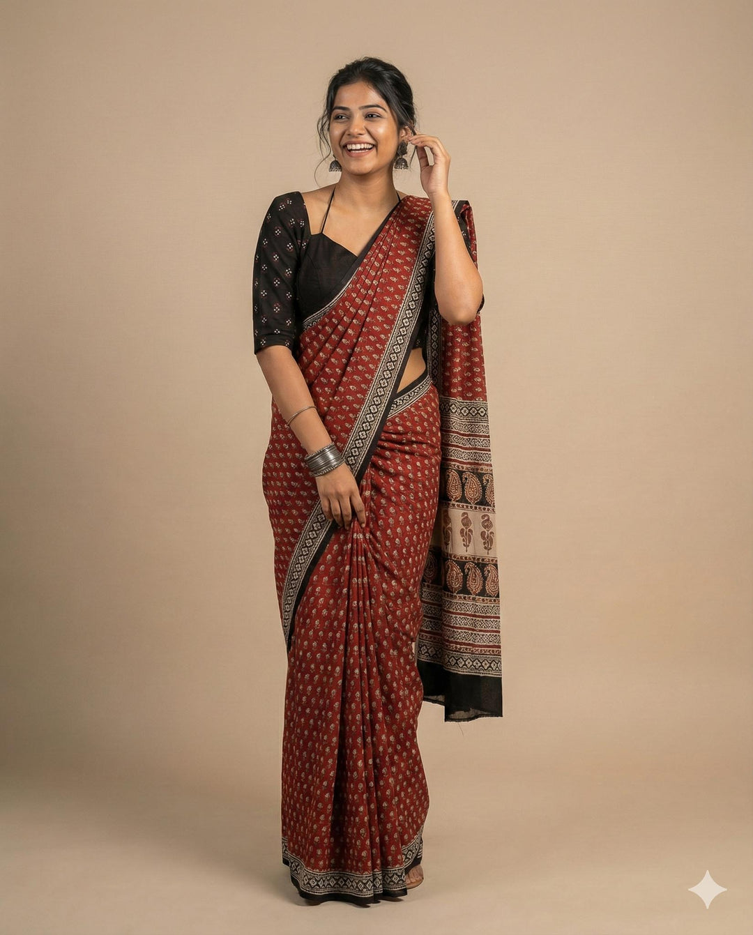 Indie Heritage Saree Blouse Combo (Pack of 2)