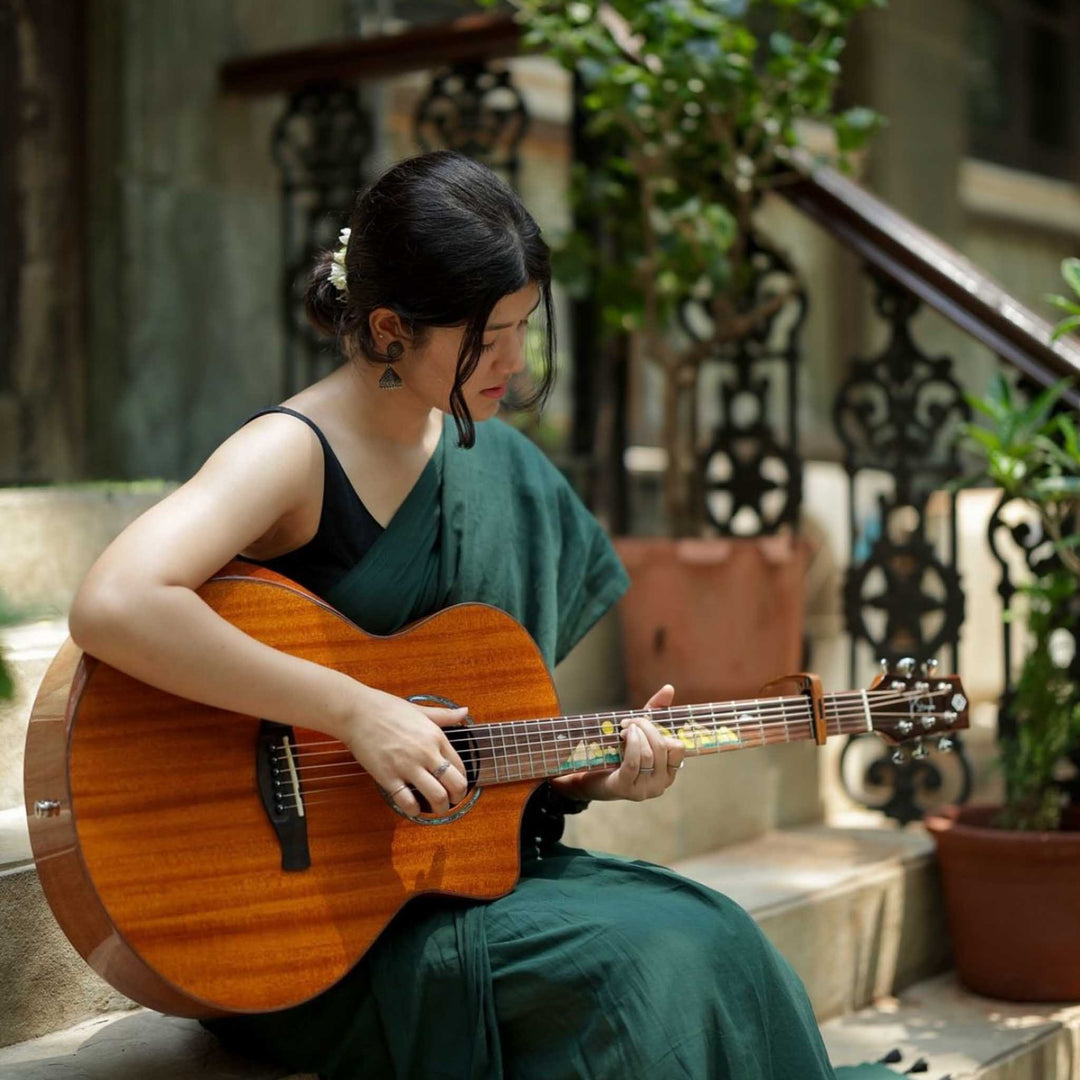 Forest Charm Saree Blouse Combo (Pack of 2)