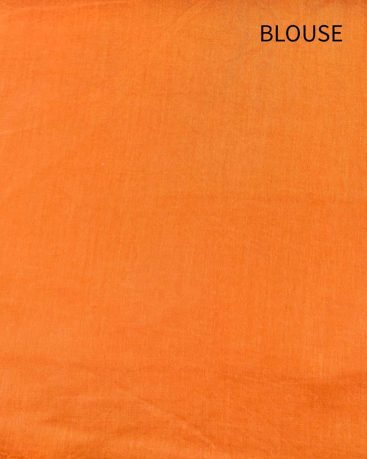 Sherbet Chic - Hand Dyed Mulmul Cotton Saree