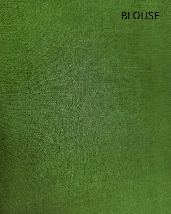 Retro Rani Hand Block Print Mulmul Cotton Saree