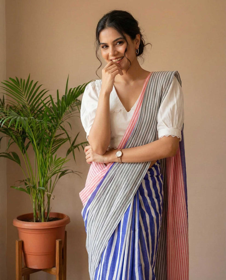 Laila × Vintage White Blouse (Pack of 2)