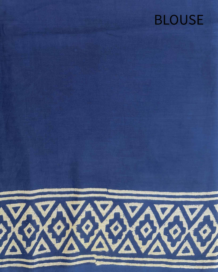 Softly Yours Hand Block Print Mulmul Cotton Saree