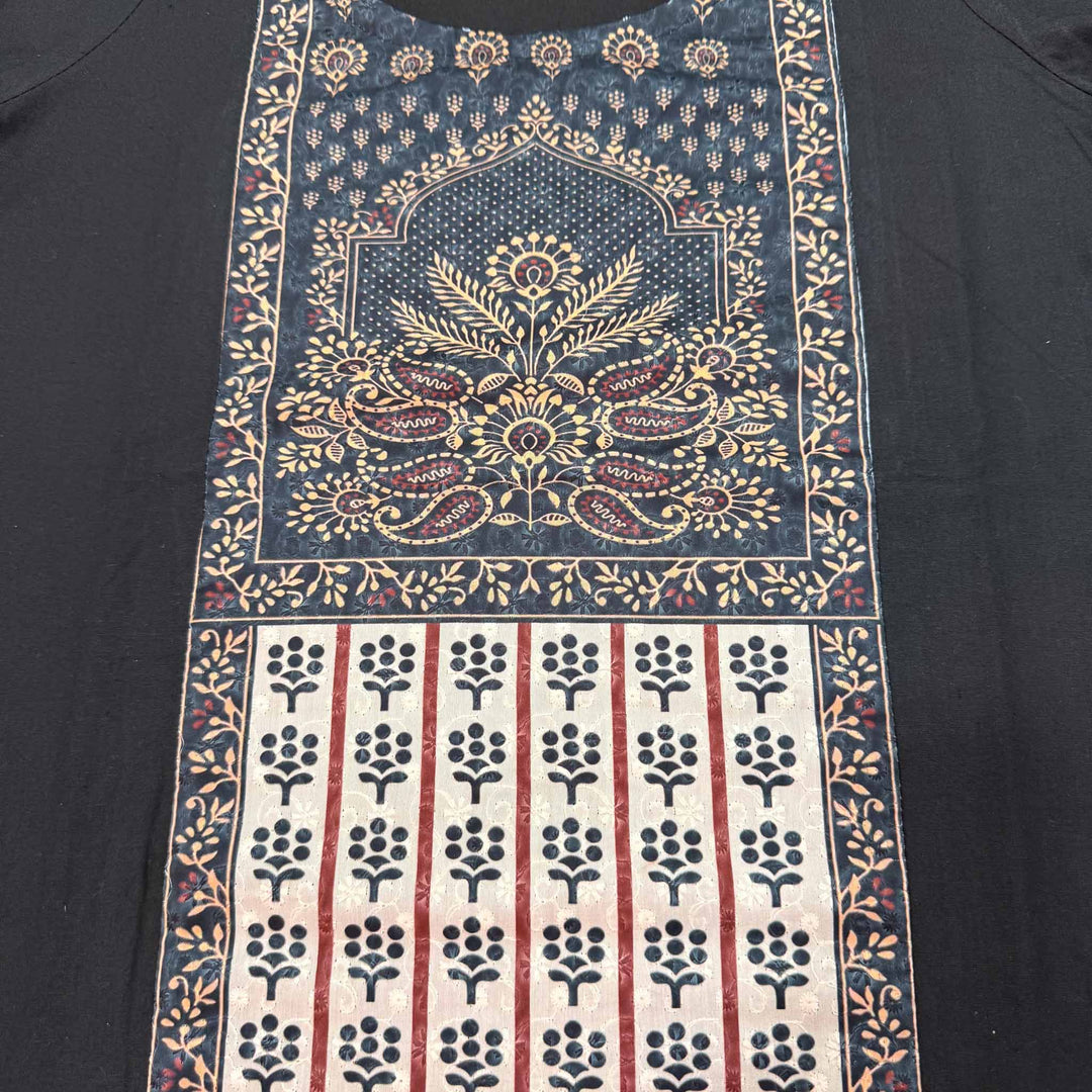 Saanjh Printed Cotton Dupatta, Pant and Kurta Set