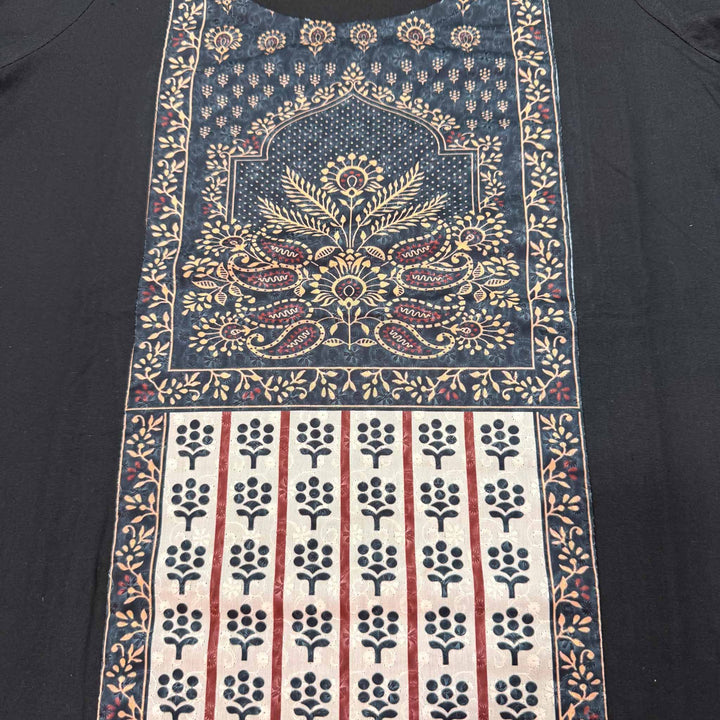 Saanjh Printed Cotton Dupatta, Pant and Kurta Set