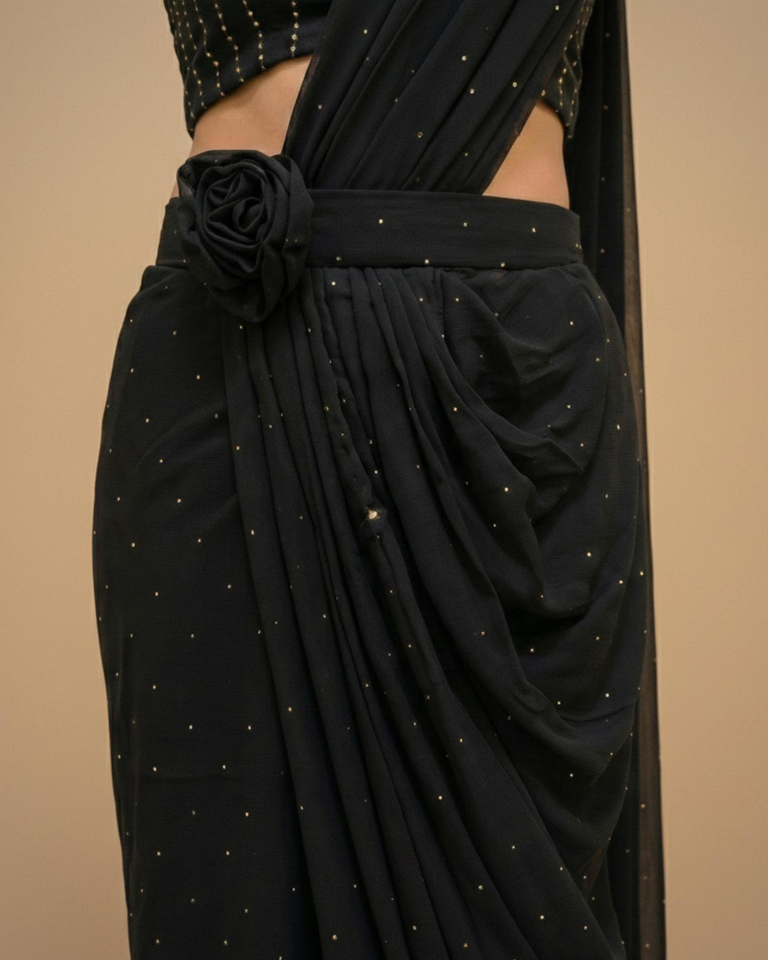 Starlit Slit Saree Blouse Combo (Pack of 2)