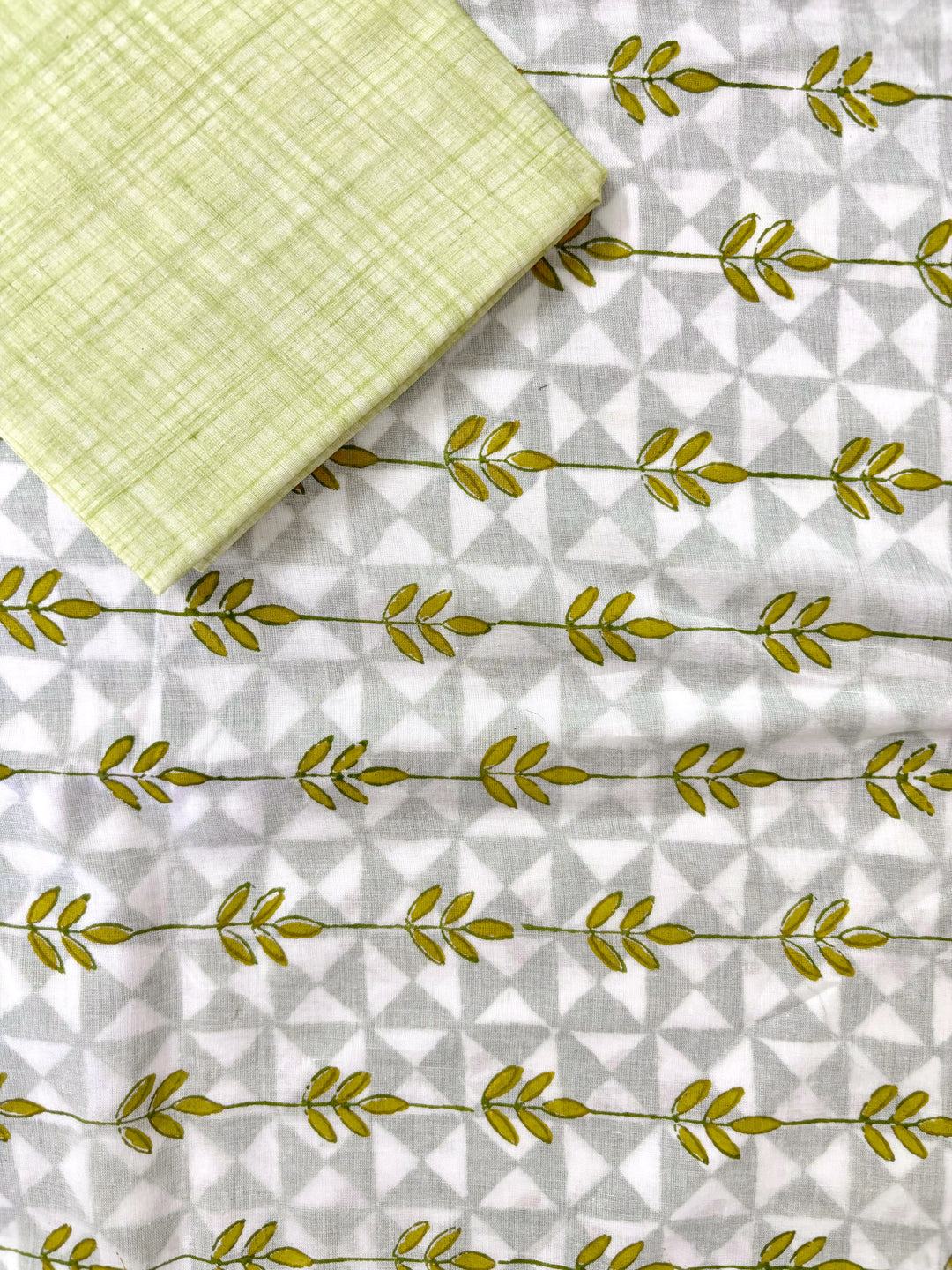 Limelight - Mul Cotton Hand Block Printed Saree