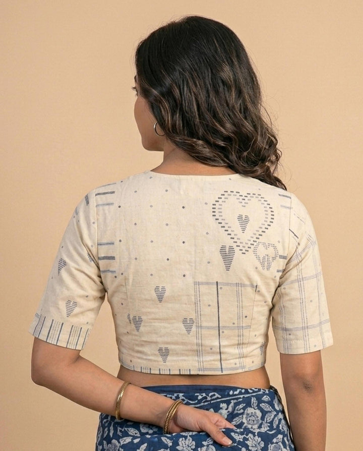 Timeless White Cotton Blouse with Peter Pan Collar