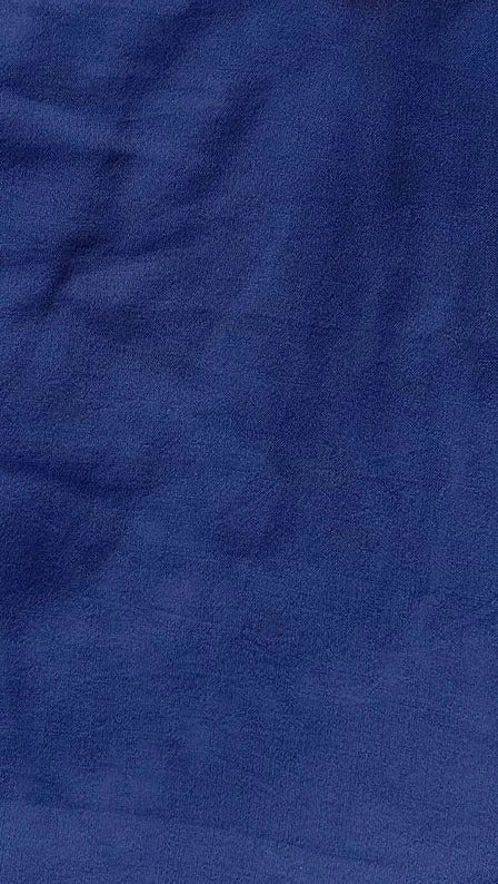 Blue Moon - Tie-Dye Mulmul Cotton Bagru Saree